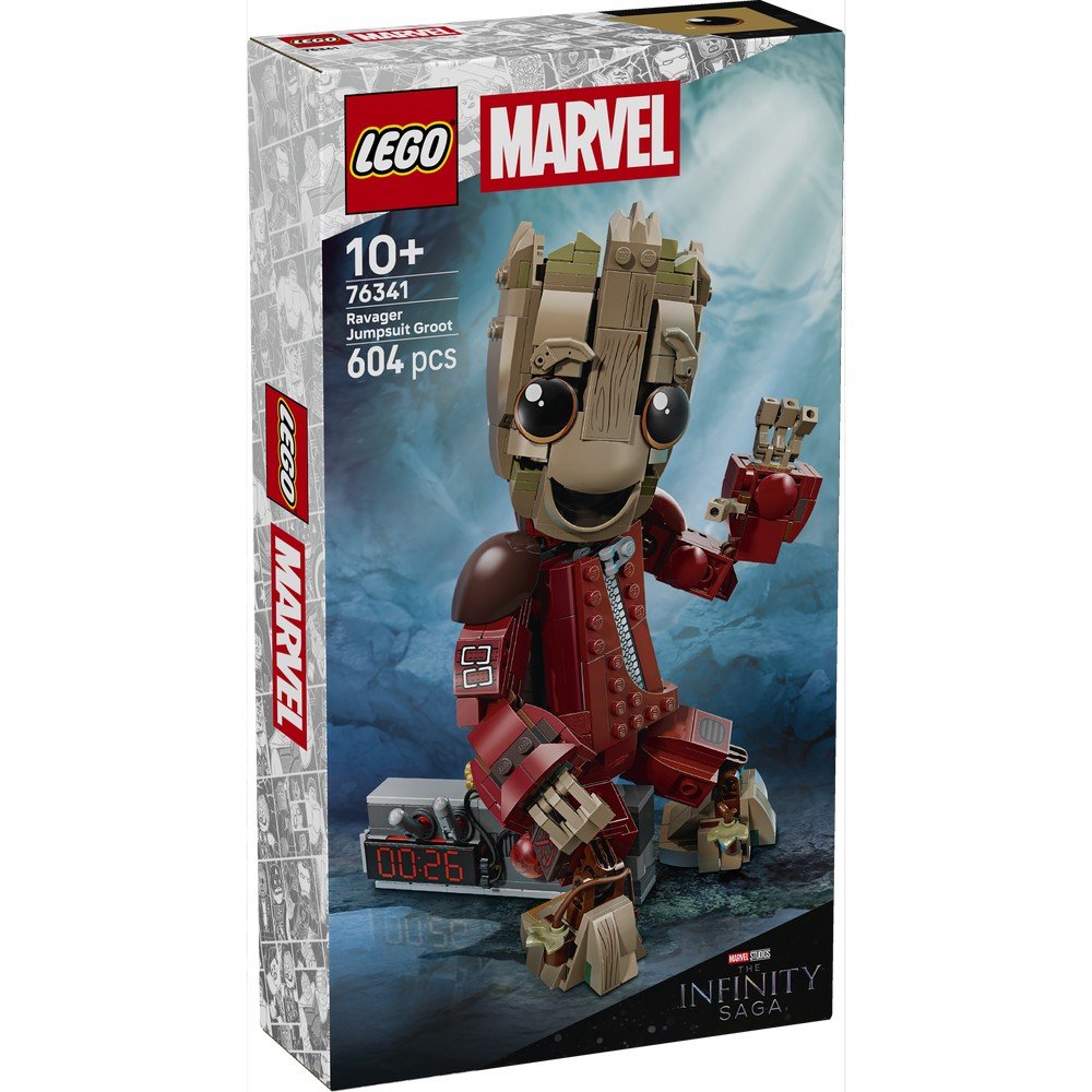 Lego Groot con Traje de Saqueador 76341