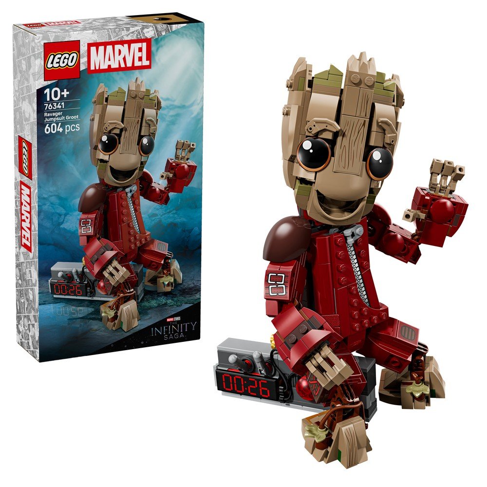 Lego Groot con Traje de Saqueador 76341