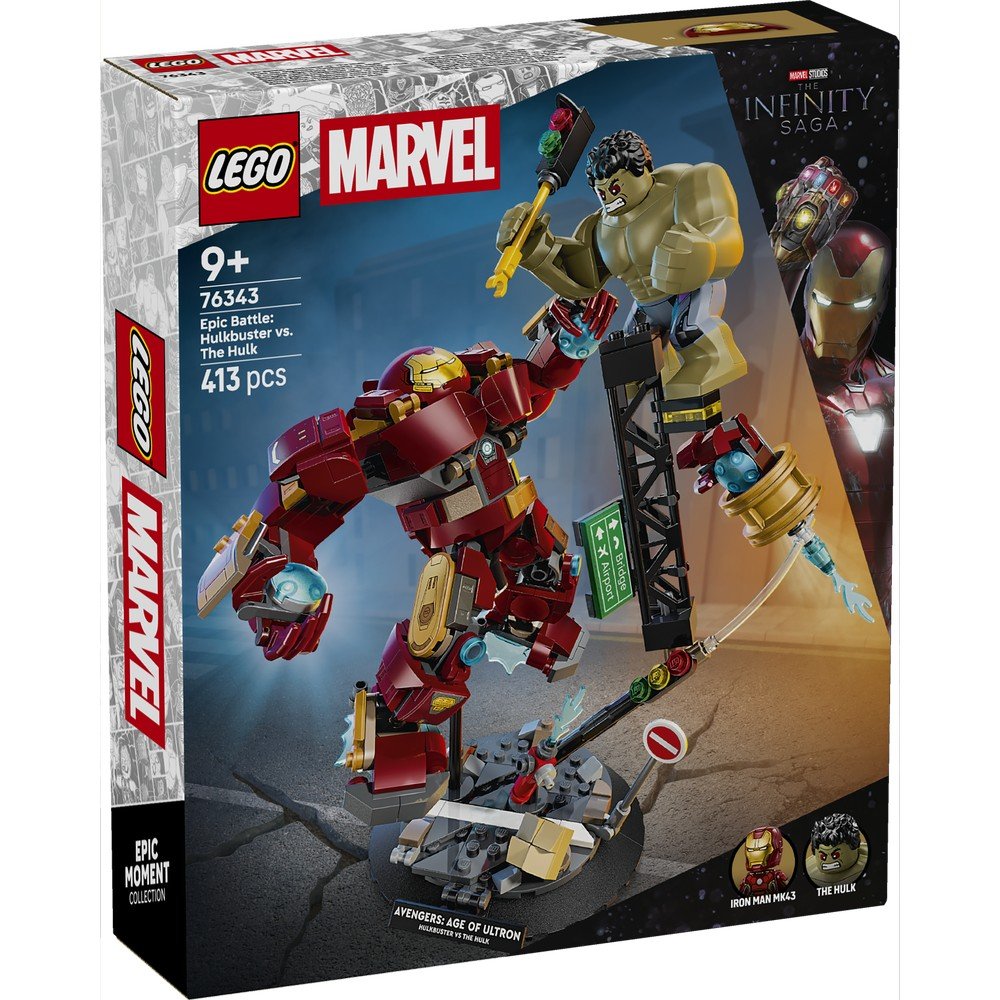 Lego Batalla Legendaria Hulkbuster Vs Hulk