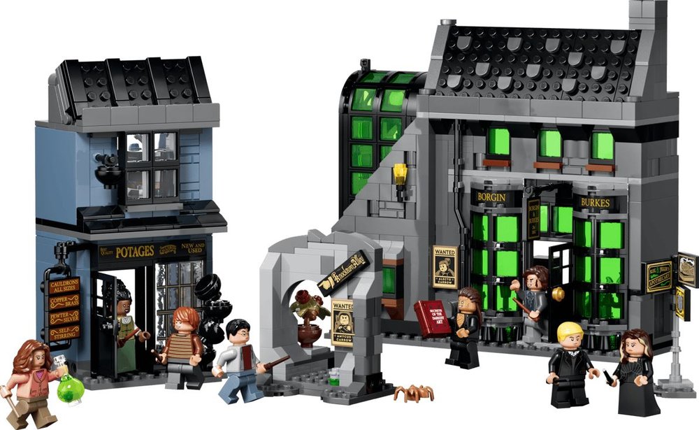 LEGO Harry Potter Tiendas Mágicas Callejón Knockturn 76471