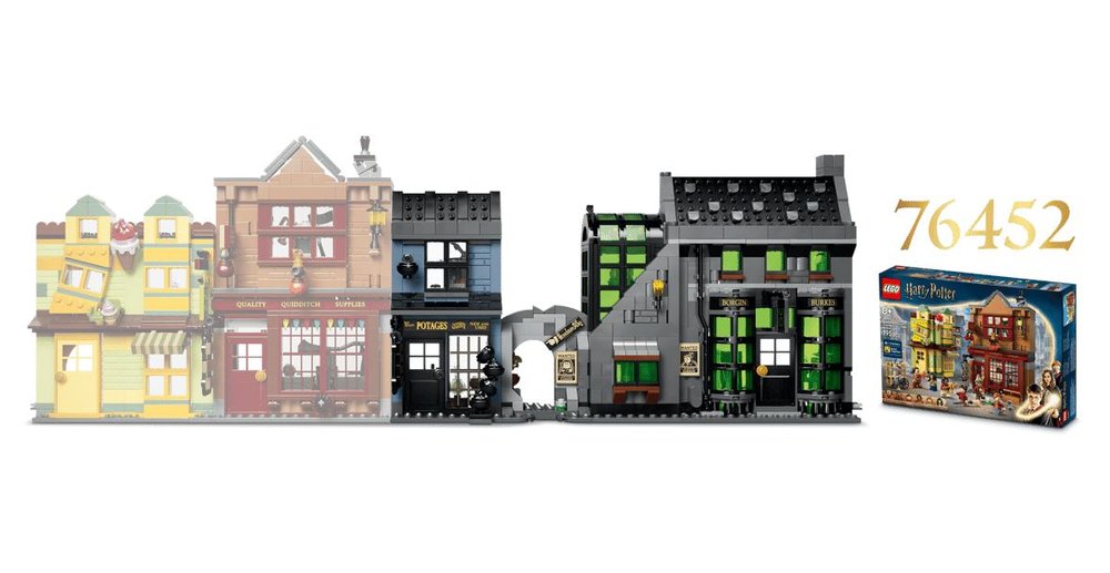 LEGO Harry Potter Tiendas Mágicas Callejón Knockturn 76471