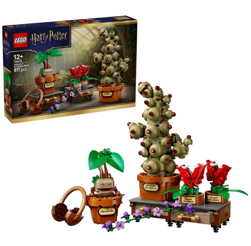 LEGO Hogwarts Plantas de Herbología Harry Potter 76474