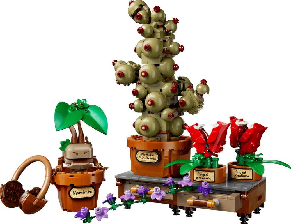 LEGO Hogwarts Plantas de Herbología Harry Potter 76474