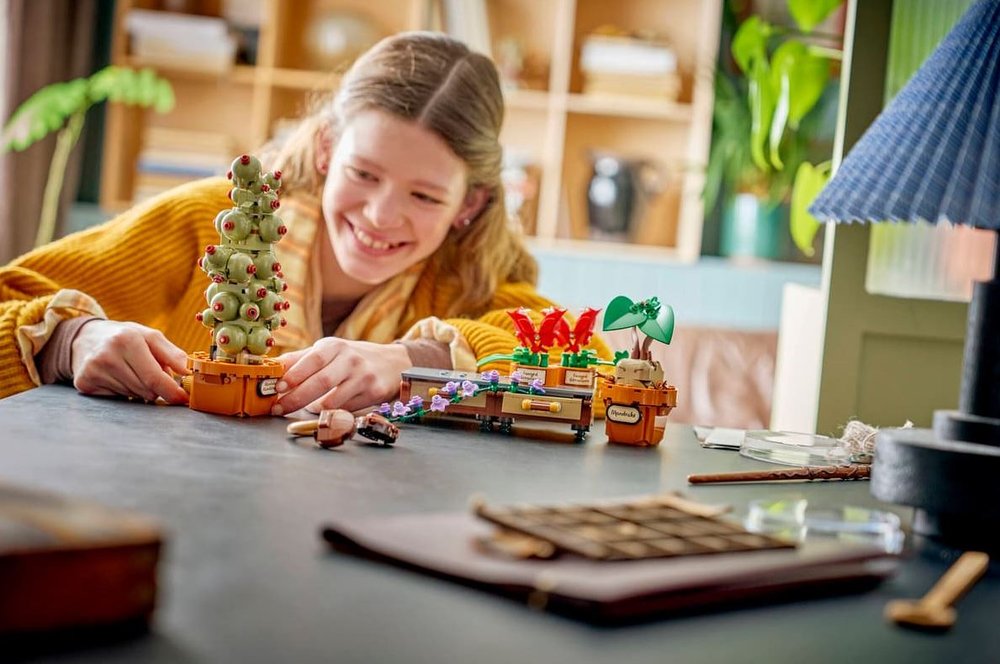 LEGO Hogwarts Plantas de Herbología Harry Potter 76474