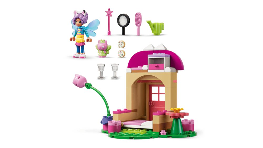 Lego Gabby's Dollhouse Casa en el Jardín de Hadigata