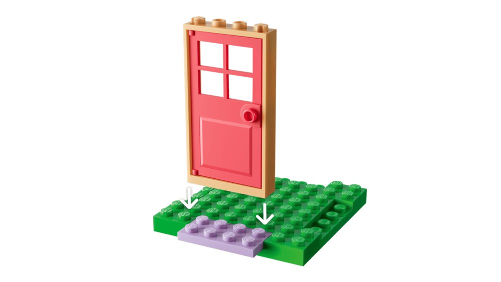 Lego Gabby's Dollhouse Casa en el Jardín de Hadigata