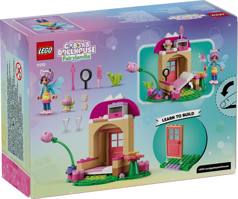 Lego Gabby's Dollhouse Casa en el Jardín de Hadigata