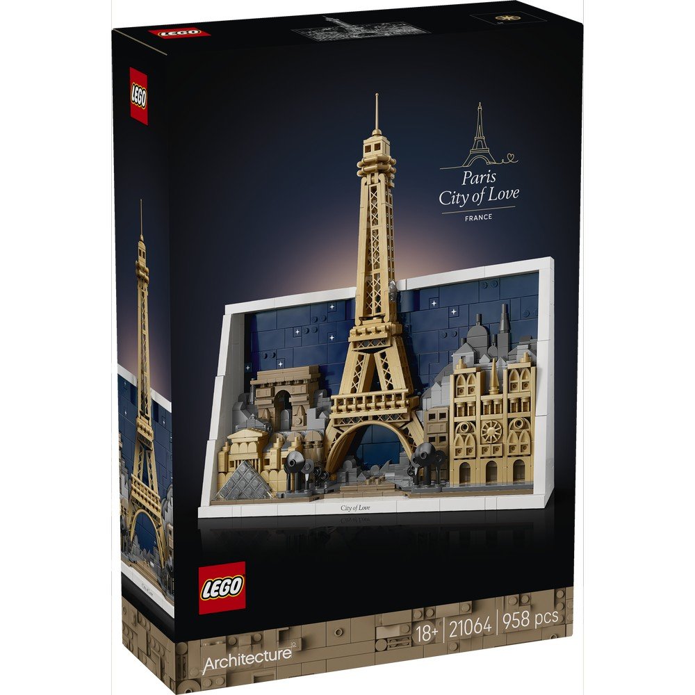 Lego Paris Ciudad del Amor Lego Architecture Imagen principal del producto