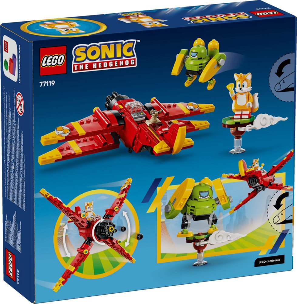 LEGO Sonic Tornado-1 de Tails - Set de construcción