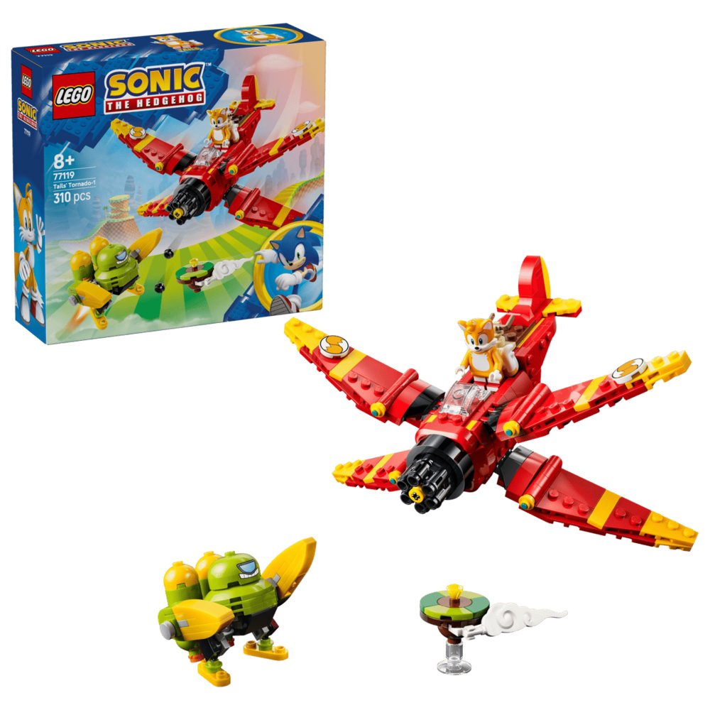 LEGO Sonic Tornado-1 de Tails - Set de construcción