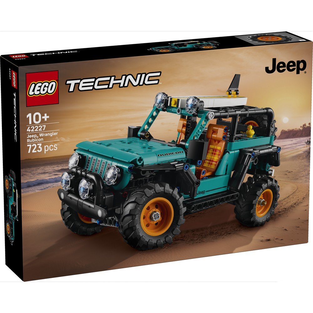 Lego Technic SUV Jeep Wrangler Rubicon 42227