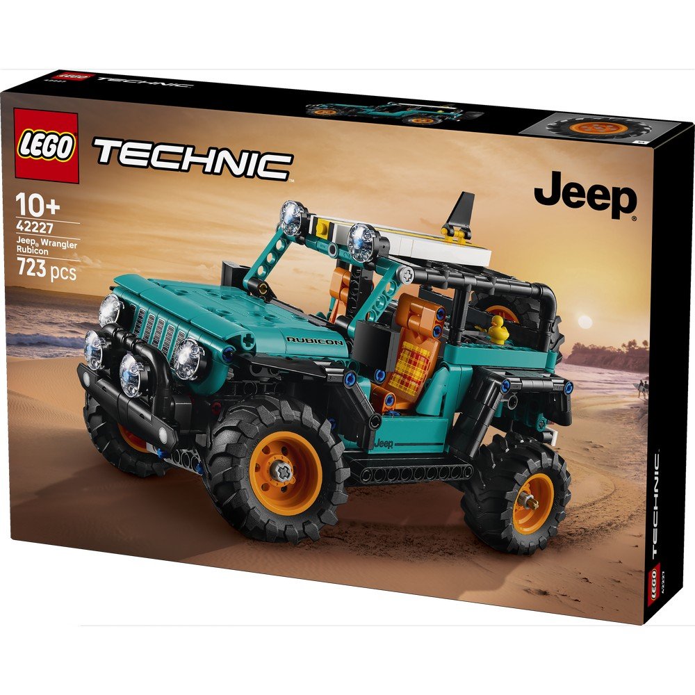Lego Technic SUV Jeep Wrangler Rubicon 42227