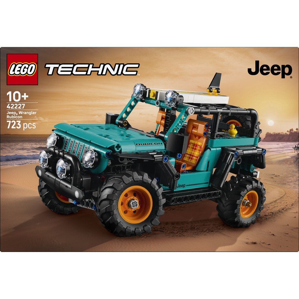 Lego Technic SUV Jeep Wrangler Rubicon 42227