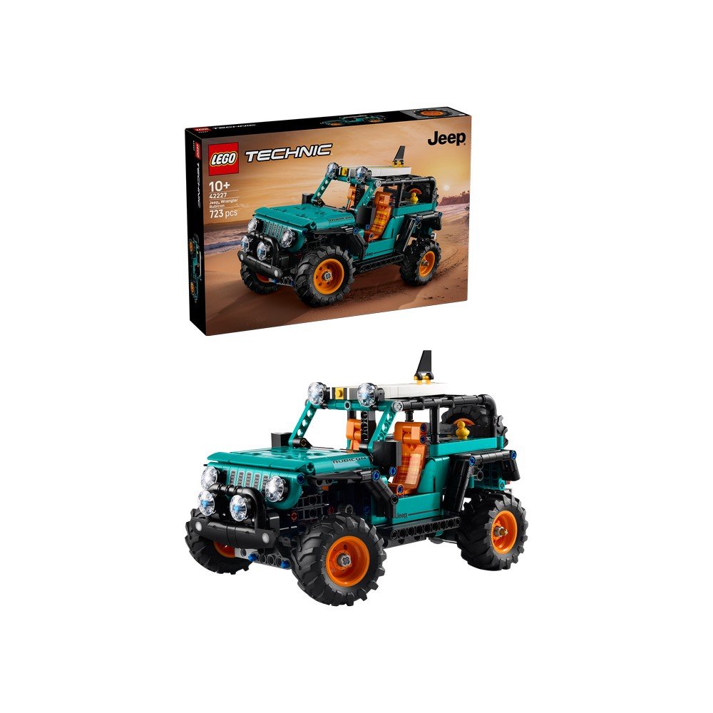 Lego Technic SUV Jeep Wrangler Rubicon 42227