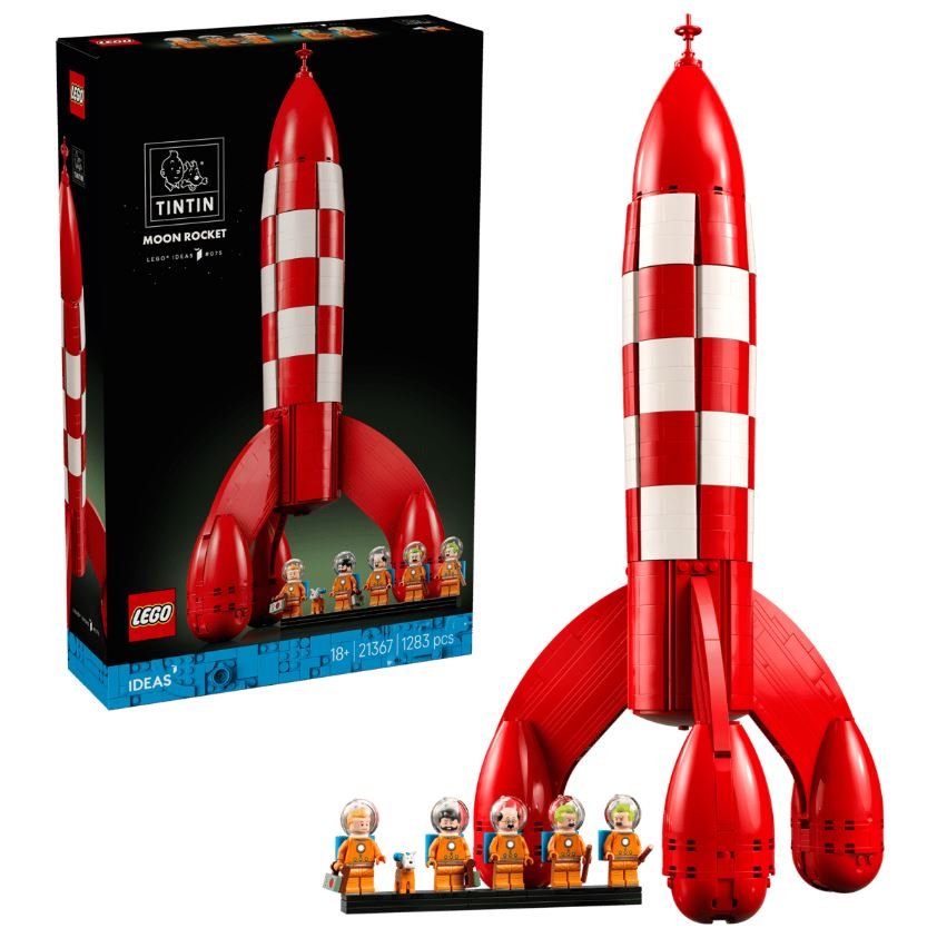 Lego Cohete Lunar de Tintín - 1283 piezas