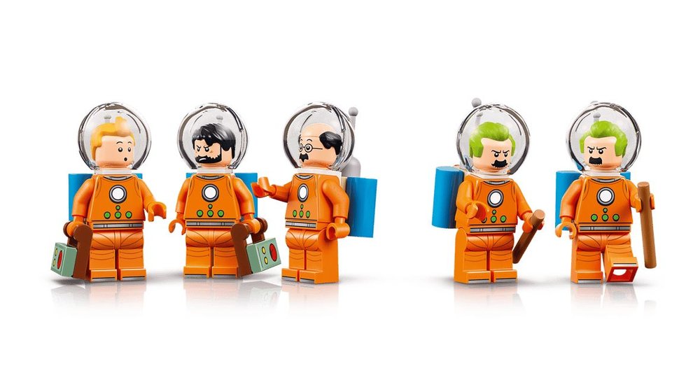 Lego Cohete Lunar de Tintín - 1283 piezas