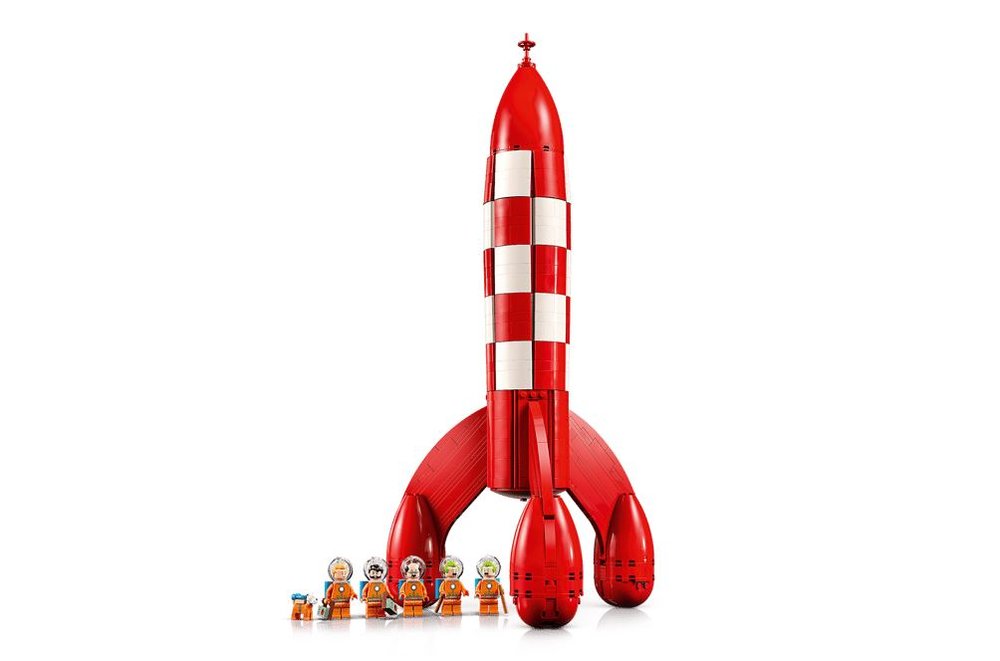 Lego Cohete Lunar de Tintín - 1283 piezas