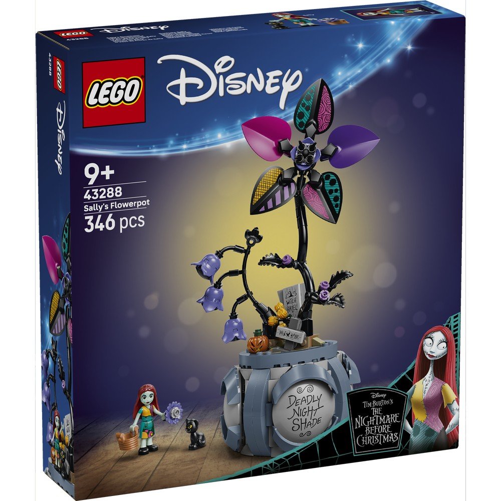 Lego Maceta de Sally Marca Disney Juguete decorativo para niños y coleccionistas Imagen principal del producto