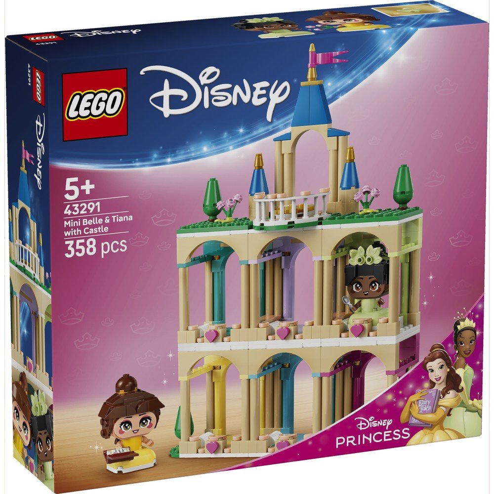 Lego Mini Bella y Tiana con Castillo Imagen principal del producto