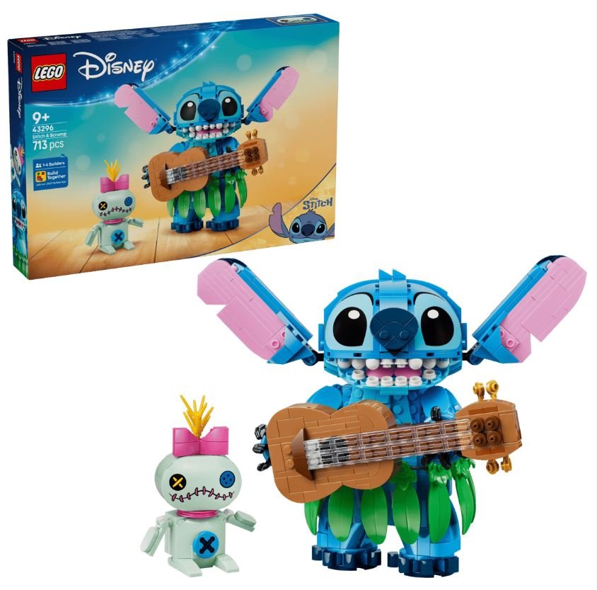 Lego Stitch & Scrump Disney 43296