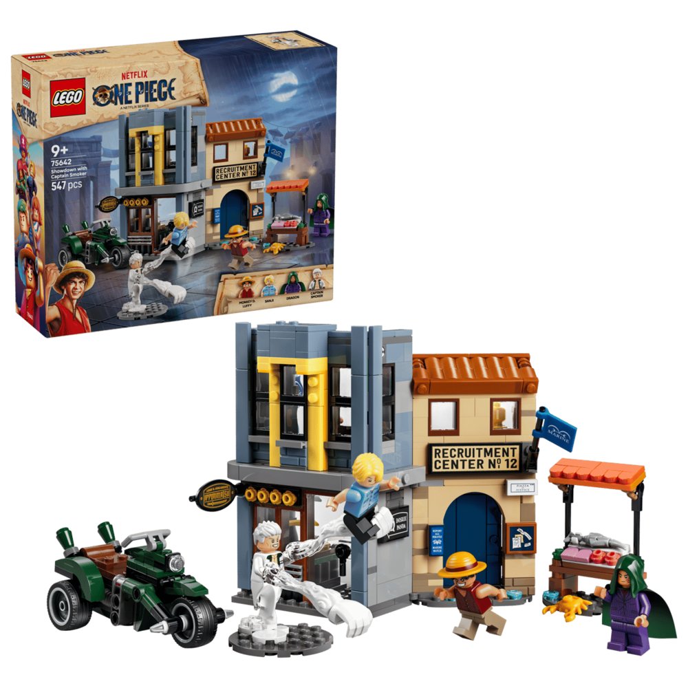 Lego One Piece Duelo Contra el Capitán Smoker