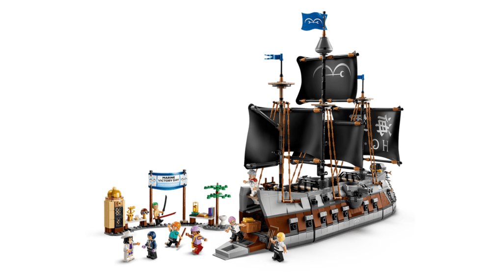 Lego One Piece Barco Marina Garp