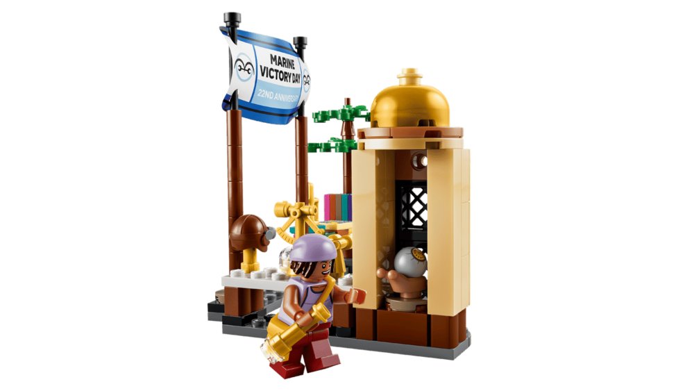 Lego One Piece Barco Marina Garp