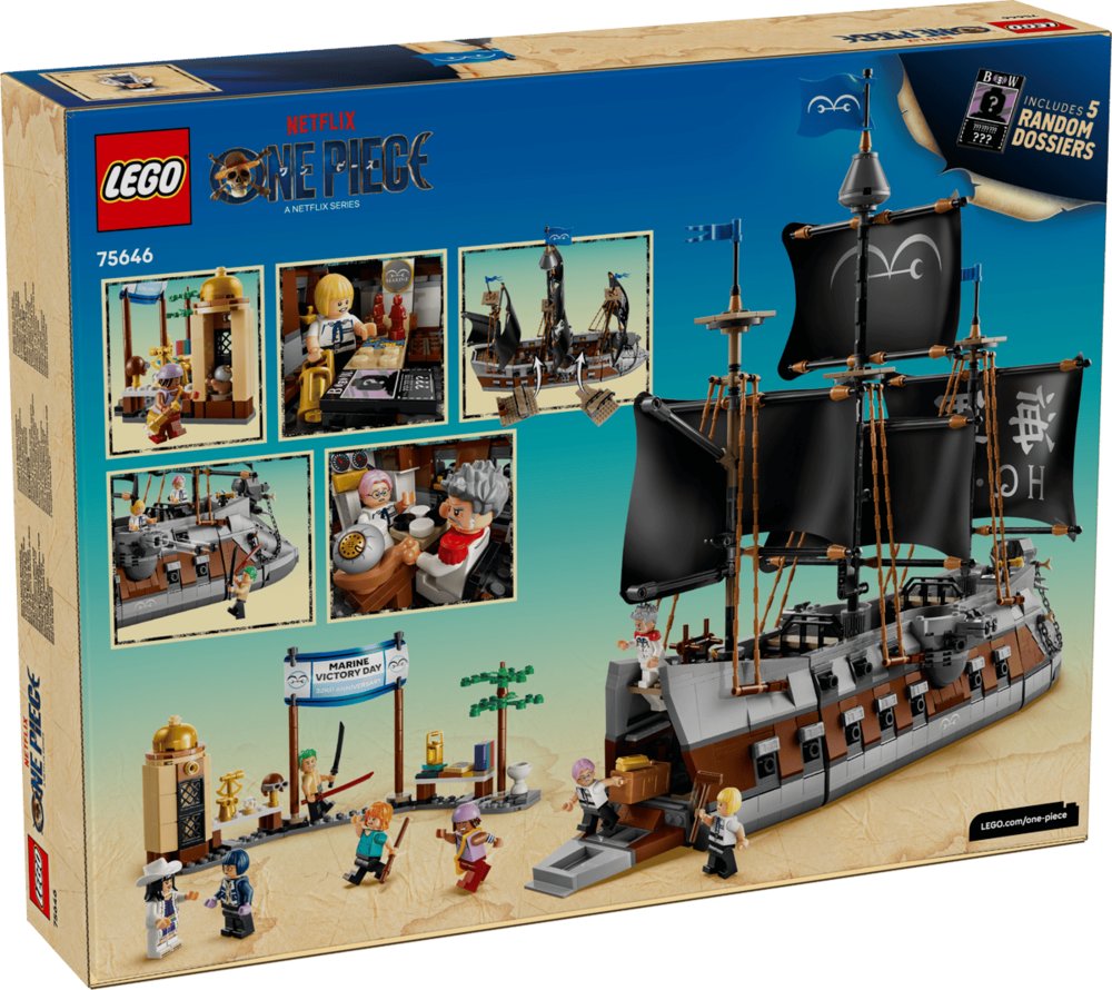 Lego One Piece Barco Marina Garp