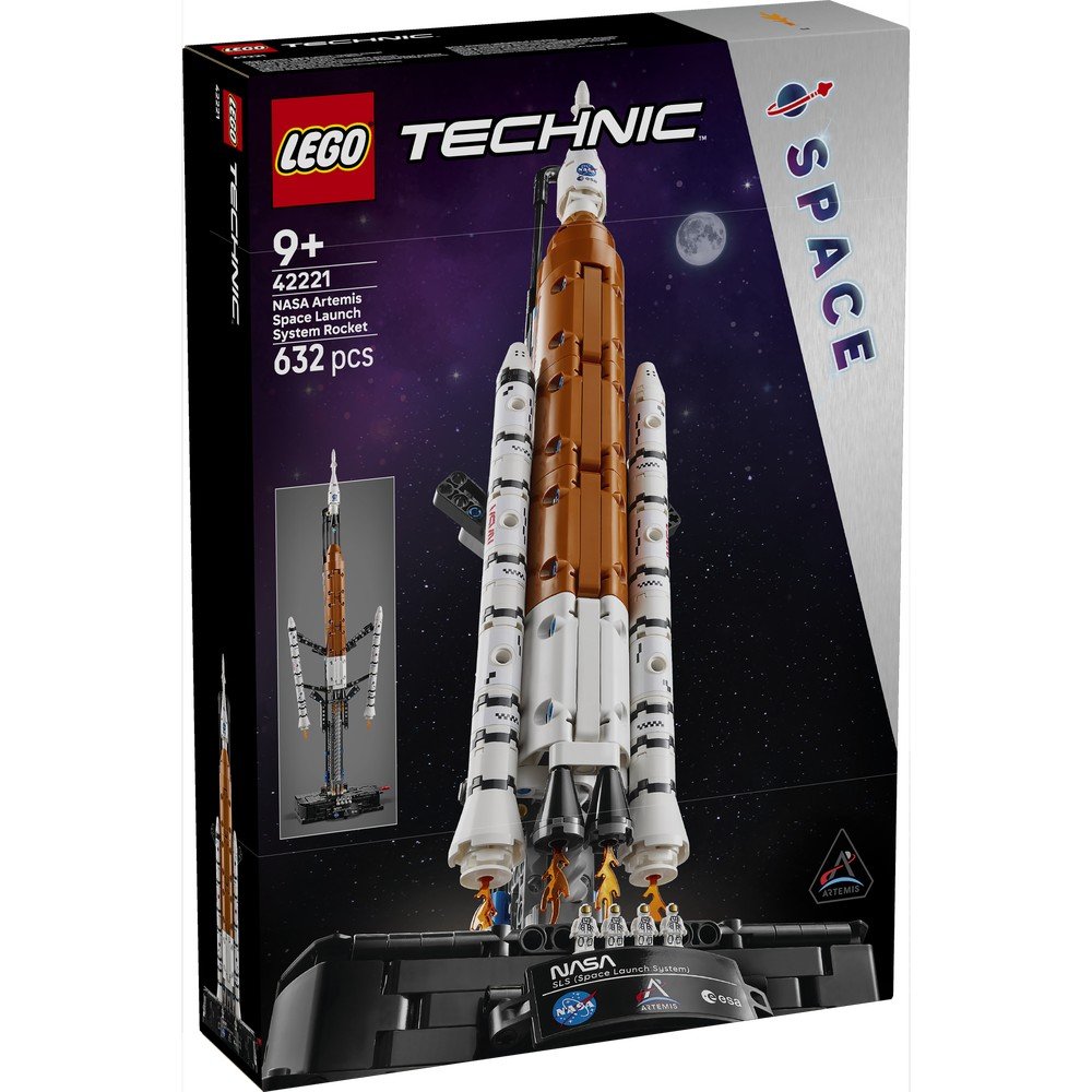Cohete NASA Artemis LEGO Technic 42221