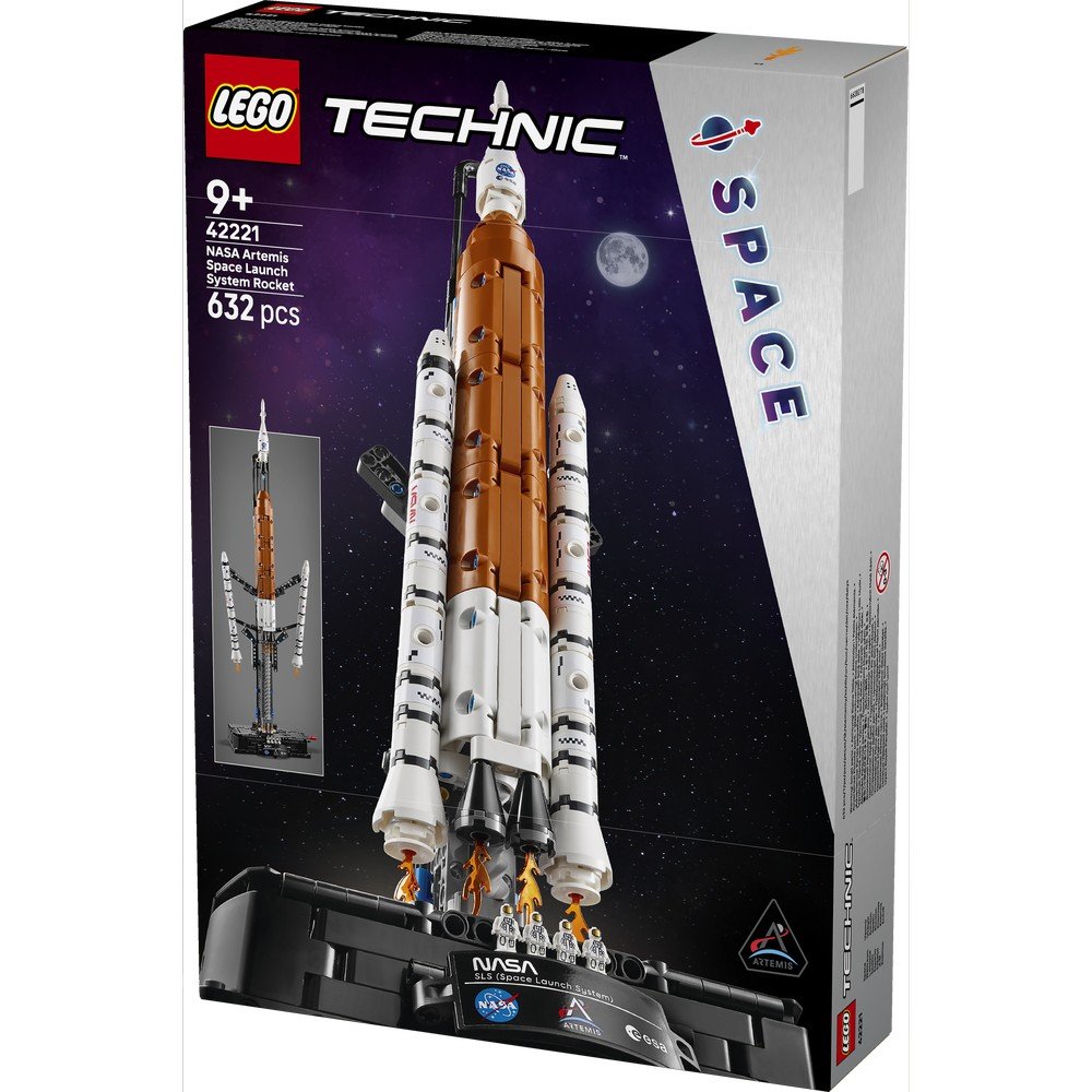 Cohete NASA Artemis LEGO Technic 42221