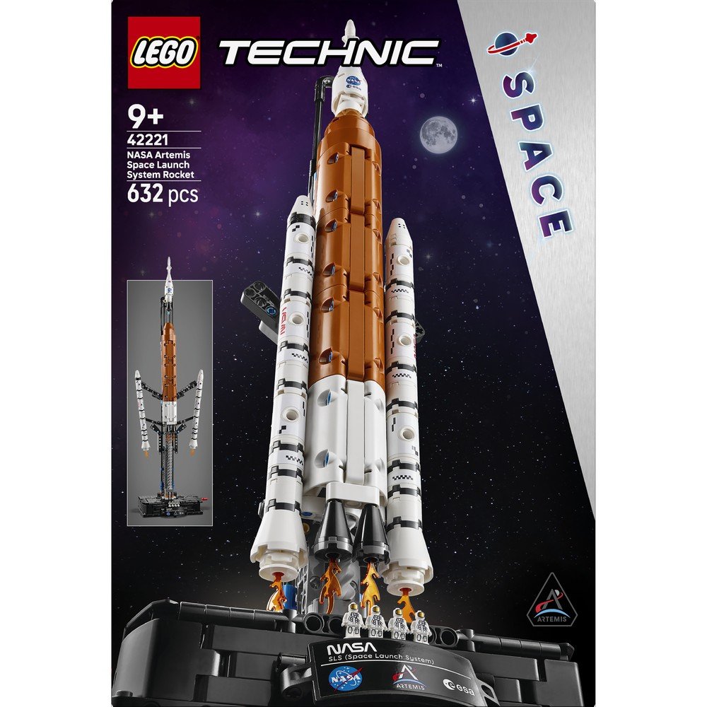 Cohete NASA Artemis LEGO Technic 42221