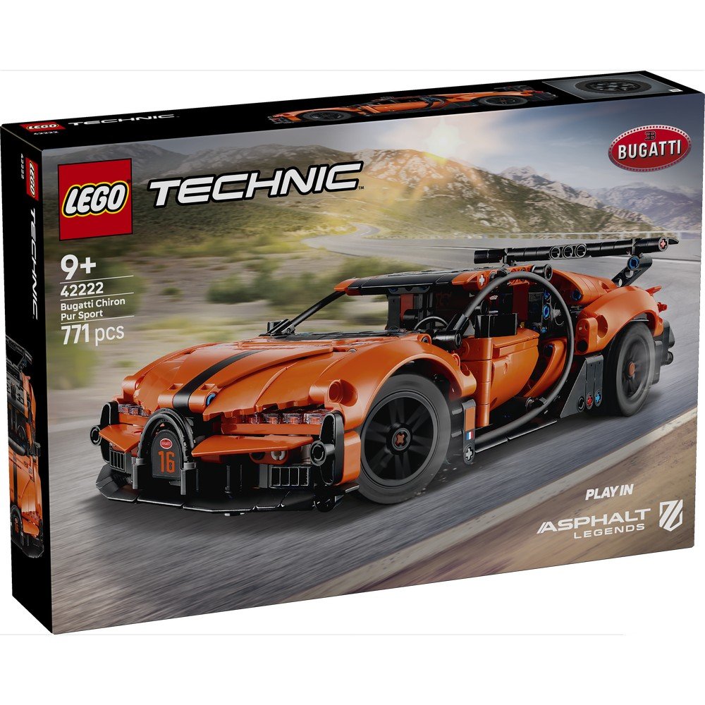 Lego Hipercoche Bugatti Chiron Pur Sport Lego Technic