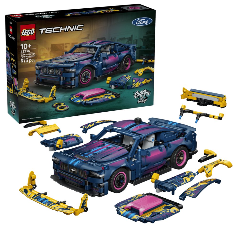 LEGO Technic Taller de Tuning Coche Ford Mustang GT