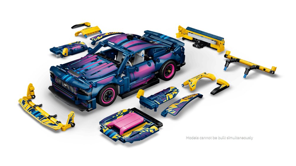 LEGO Technic Taller de Tuning Coche Ford Mustang GT
