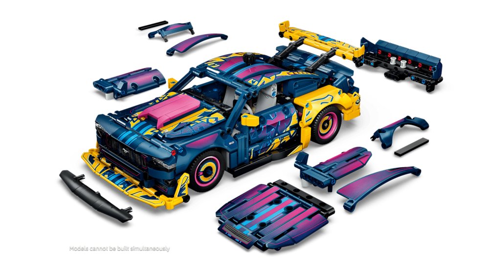 LEGO Technic Taller de Tuning Coche Ford Mustang GT