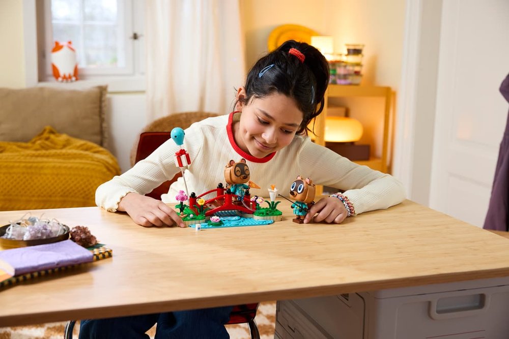 LEGO Animal Crossing Un día divertido con Tendo y Nendo