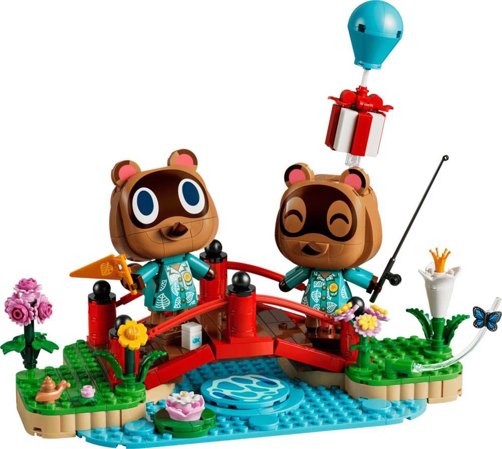 LEGO Animal Crossing Un día divertido con Tendo y Nendo