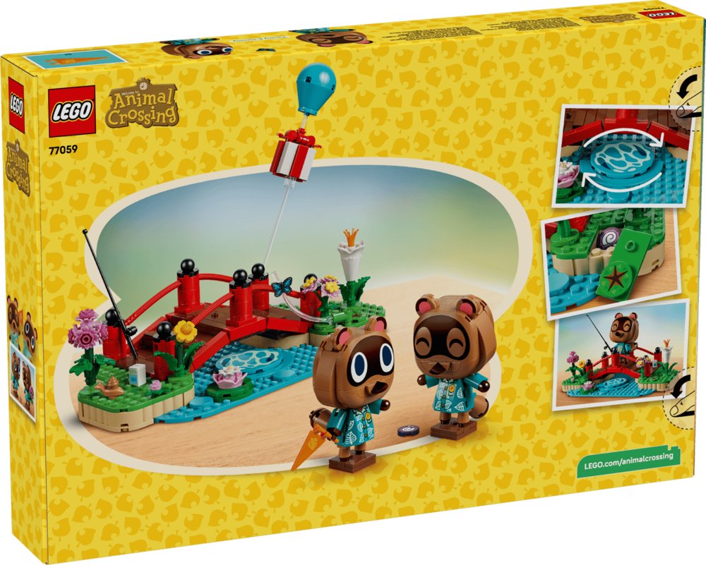 LEGO Animal Crossing Un día divertido con Tendo y Nendo