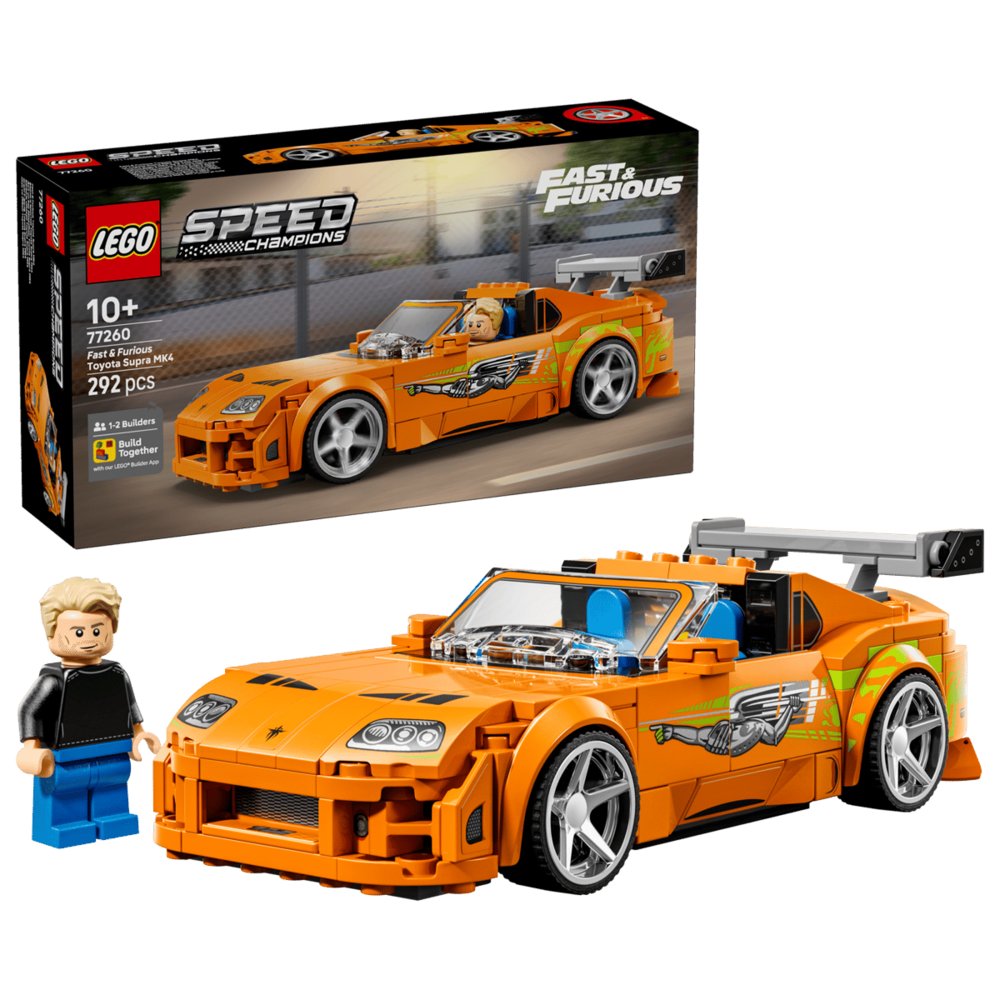 LEGO Toyota Supra MK4 A Todo Gas - 292 piezas