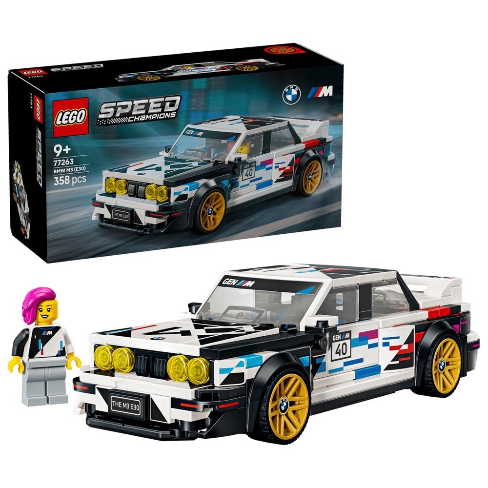 Lego BMW M3 E30 Speed Champions 358 piezas