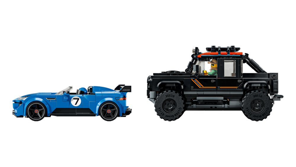 Lego Speed Champions Jaguar Project 7 y Land Rover Defender