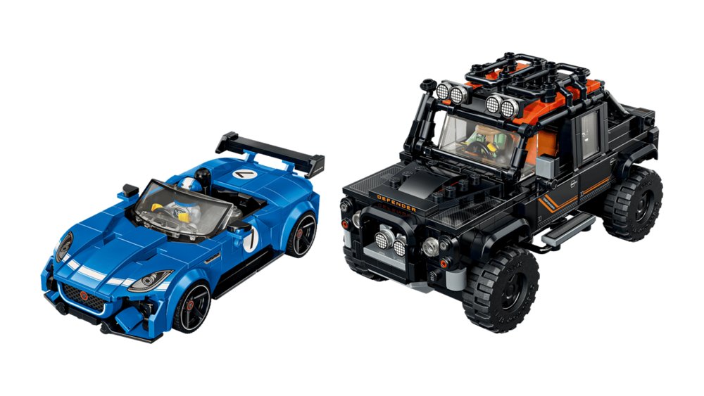 Lego Speed Champions Jaguar Project 7 y Land Rover Defender