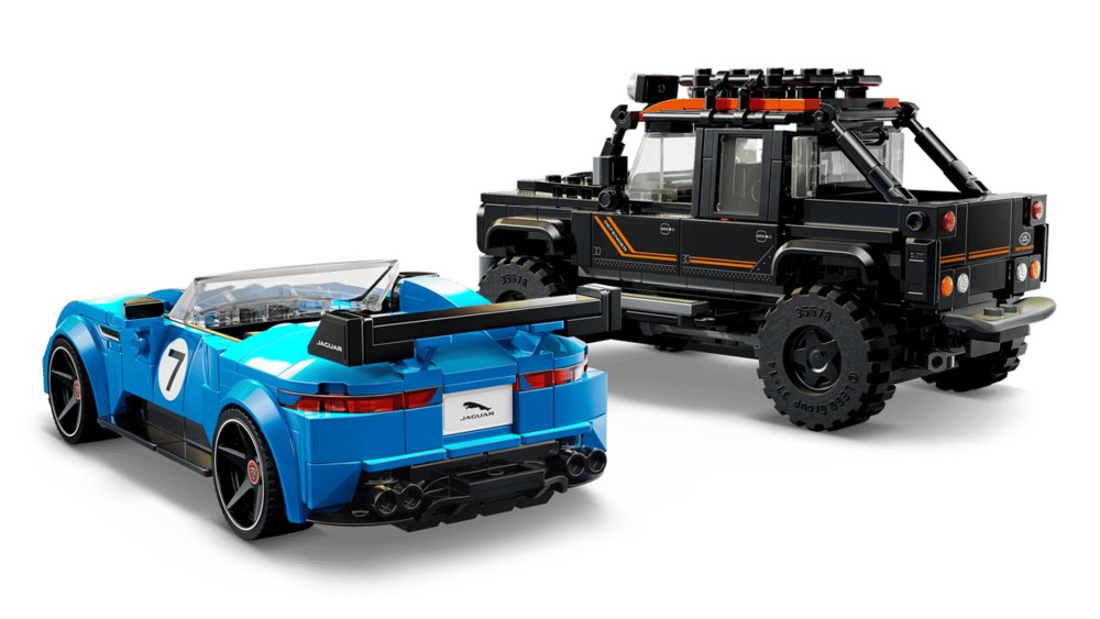 Lego Speed Champions Jaguar Project 7 y Land Rover Defender