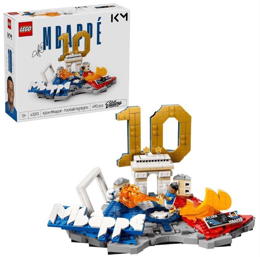 Lego Kylian Mbappe Fenómenos del Fútbol Juguete