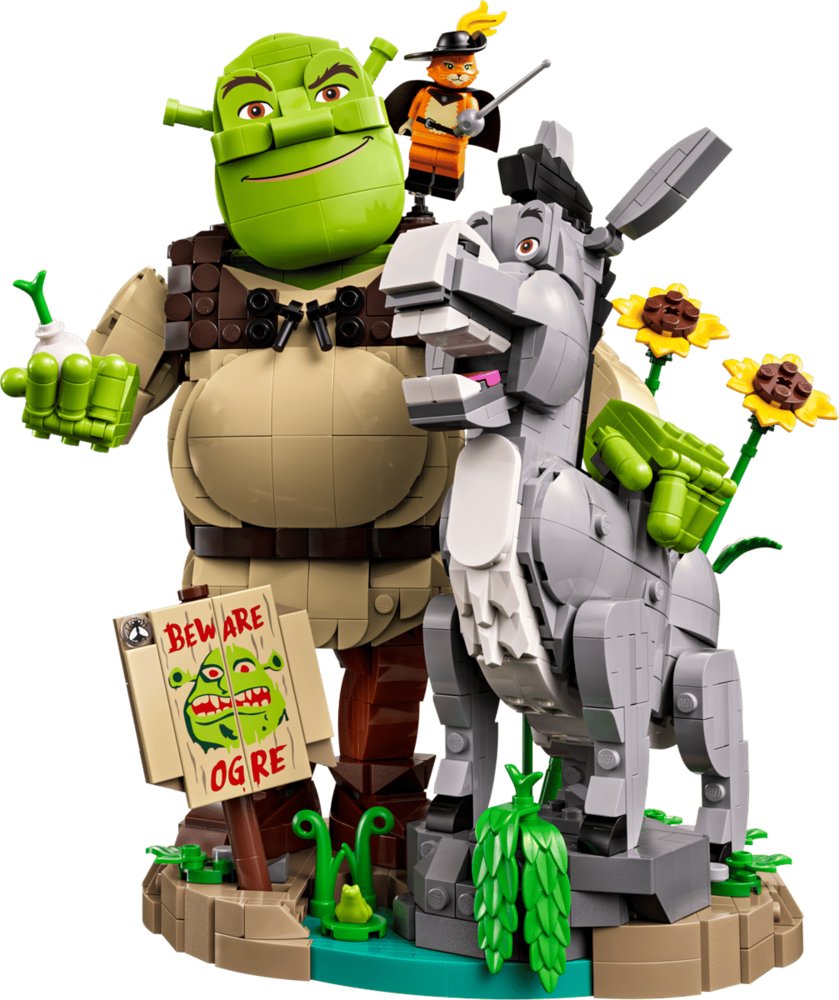 LEGO Shrek Asno y Gato con Botas 72423