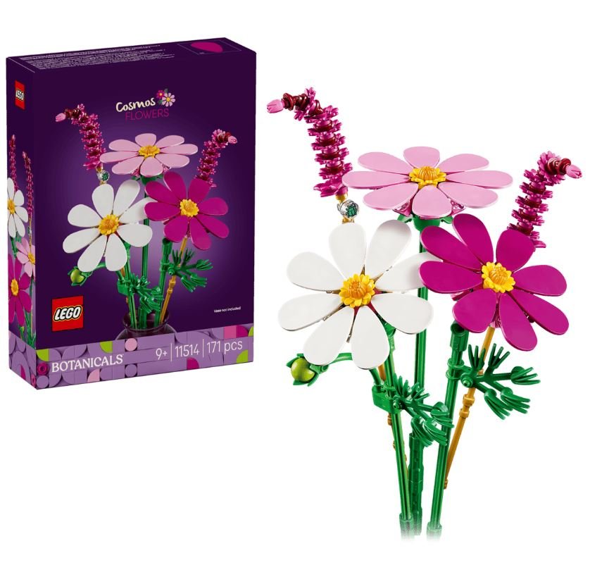 Lego Botanicals Flores de Cosmos Creator Juguete de Construcción Imagen principal del producto