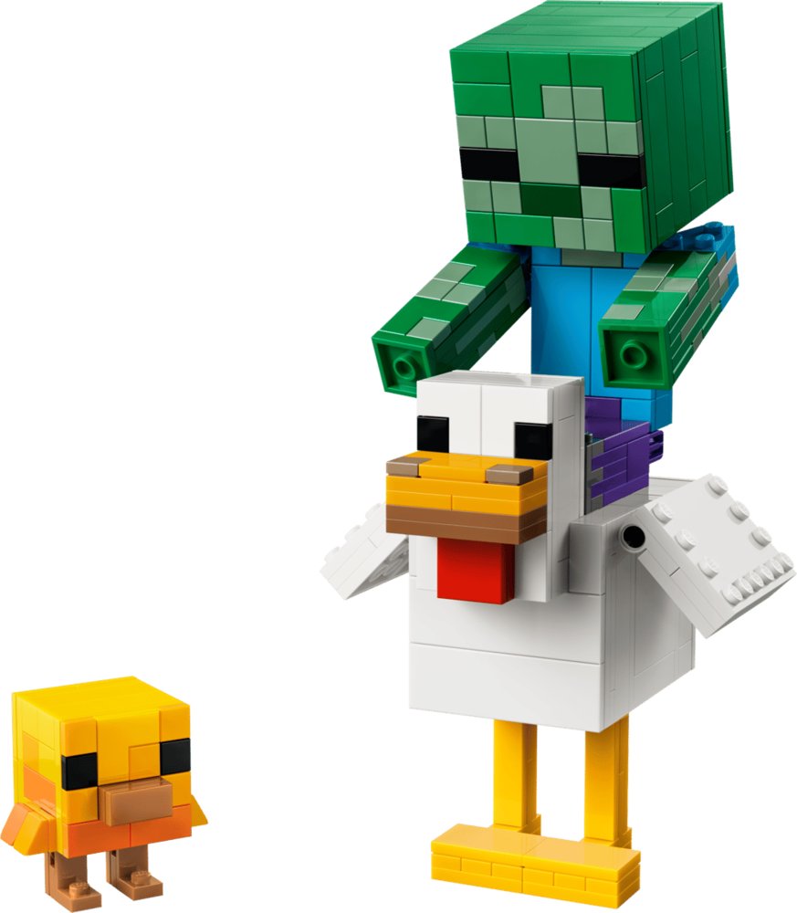 Lego Minecraft Jinete de Gallina - Set de construcción