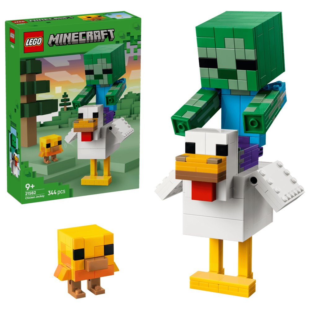 Lego Minecraft Jinete de Gallina - Set de construcción