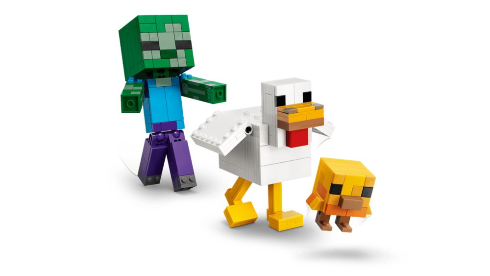 Lego Minecraft Jinete de Gallina - Set de construcción