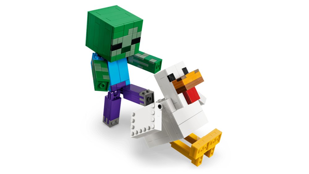 Lego Minecraft Jinete de Gallina - Set de construcción